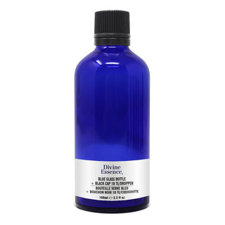 Blue Glass Bottle 100 ml