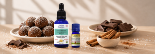 CHOCOLATE TRUFFLES FLAVORED WITH TRUE CEYLON CINNAMON