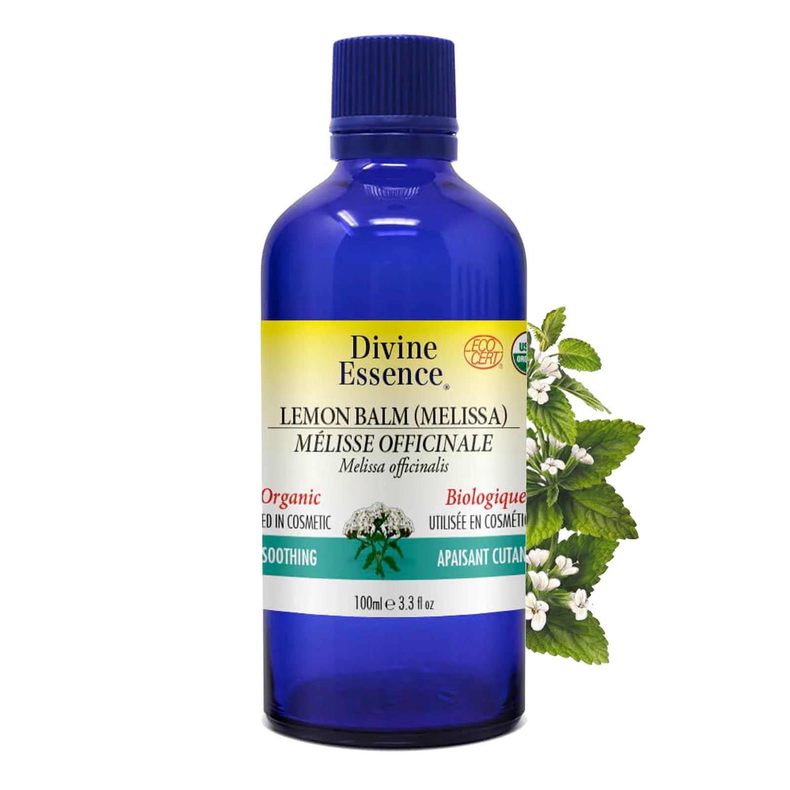 Mlisse Officinale 100% Biologique Divine Essence Mlisse Officinale 100% Biologique Divine Essence