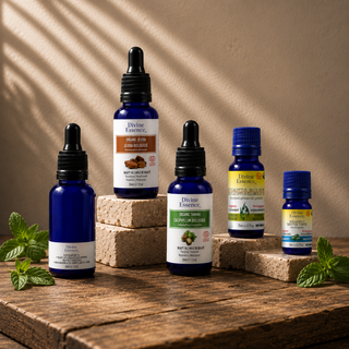 Ensemble Huile de Rasage Pour Hommes Menthe Fraîche